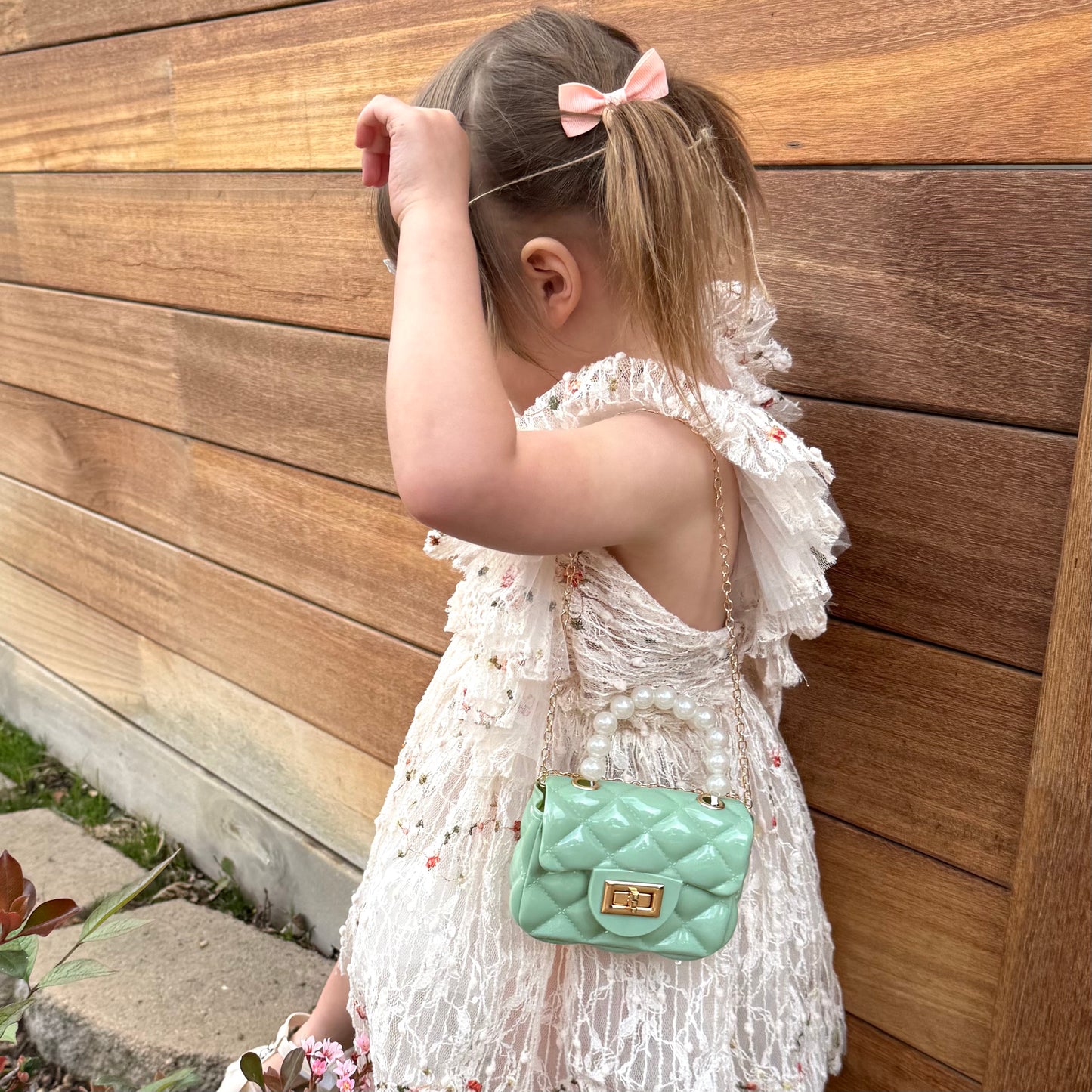 Toddler Purse For 1 2 3 Year Old with Sunglasses & Gift Box | Little Girl Purse Handbag Kids Shoulder Bag Baby Purse For Toddlers 1-3