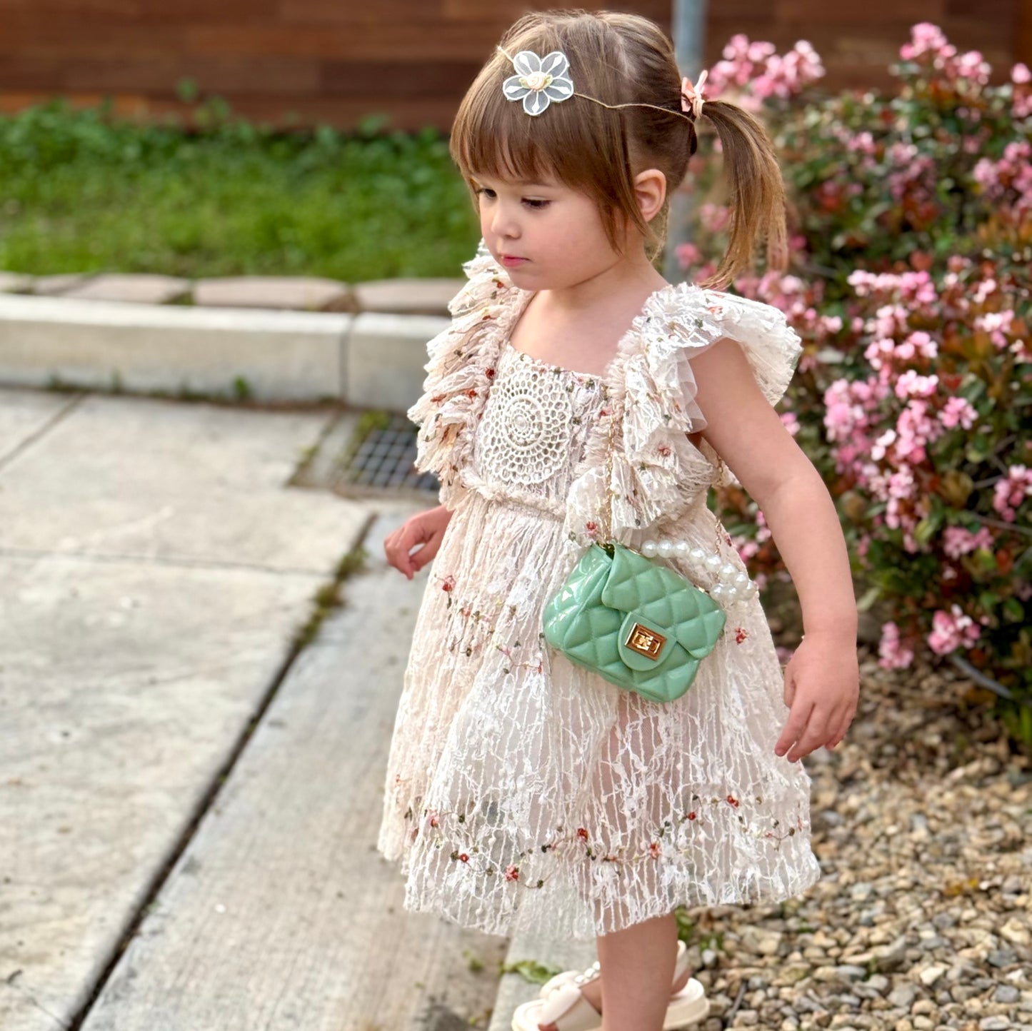 Toddler Purse For 1 2 3 Year Old with Sunglasses & Gift Box | Little Girl Purse Handbag Kids Shoulder Bag Baby Purse For Toddlers 1-3