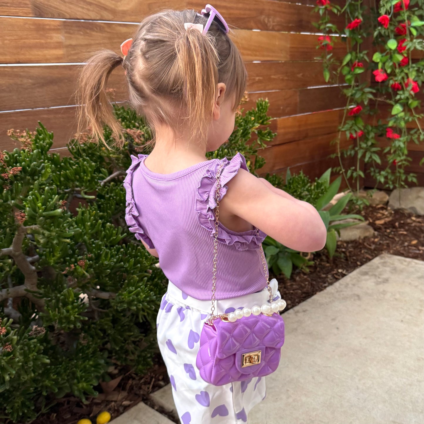 Toddler Purse For 1 2 3 Year Old with Sunglasses & Gift Box | Little Girl Purse Handbag Kids Shoulder Bag Baby Purse For Toddlers 1-3