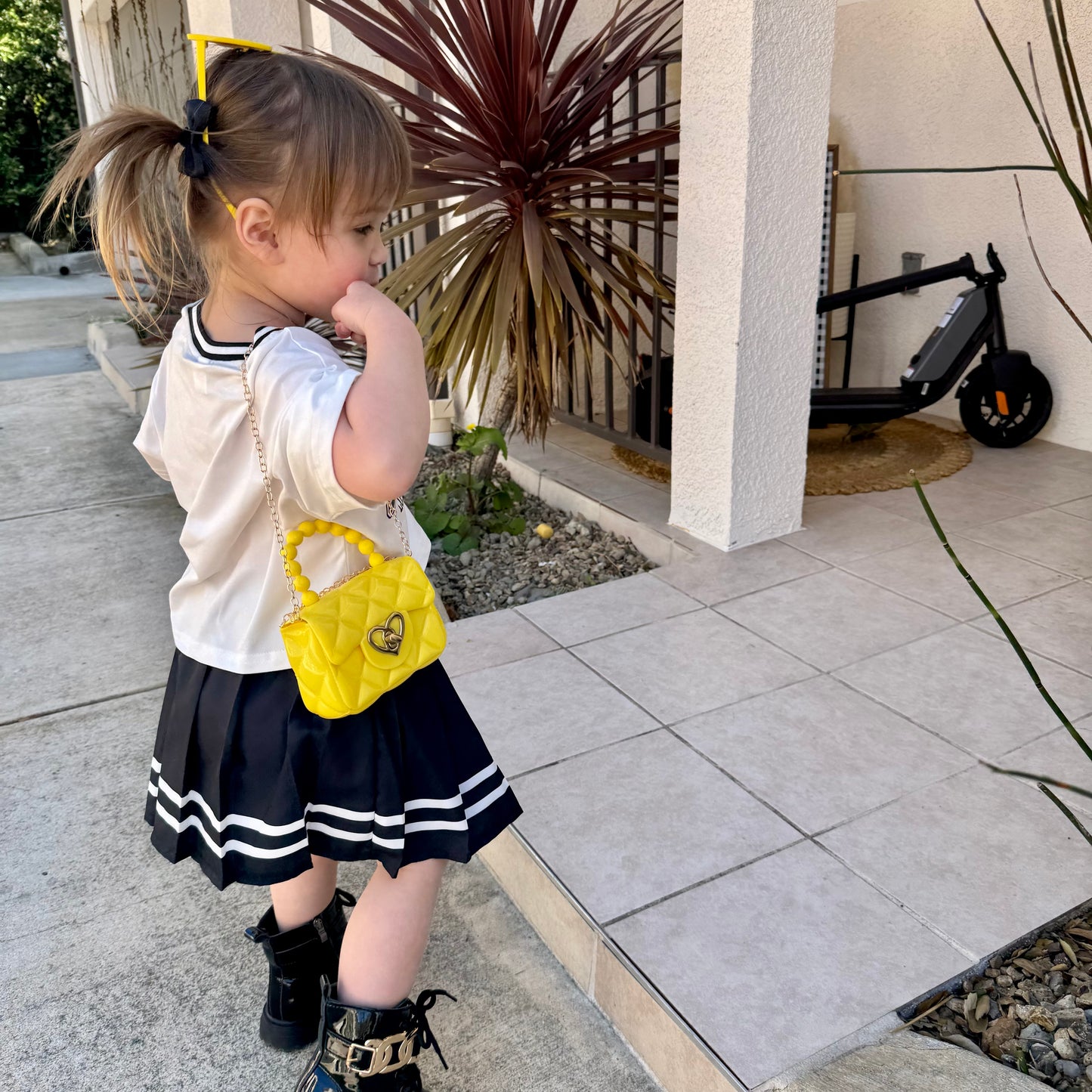 Toddler Purse & Sunglasses with Gift Box | Baby Purse Toddler Handbag Toddler Shoulder Bag Little Girl Purse Mini Purse For Kids For 1 2 3 Year Old