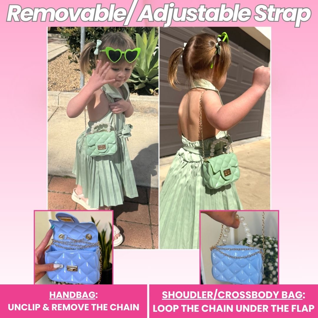 Toddler Purse For 1 2 3 Year Old with Sunglasses & Gift Box | Little Girl Purse Handbag Kids Shoulder Bag Baby Purse For Toddlers 1-3
