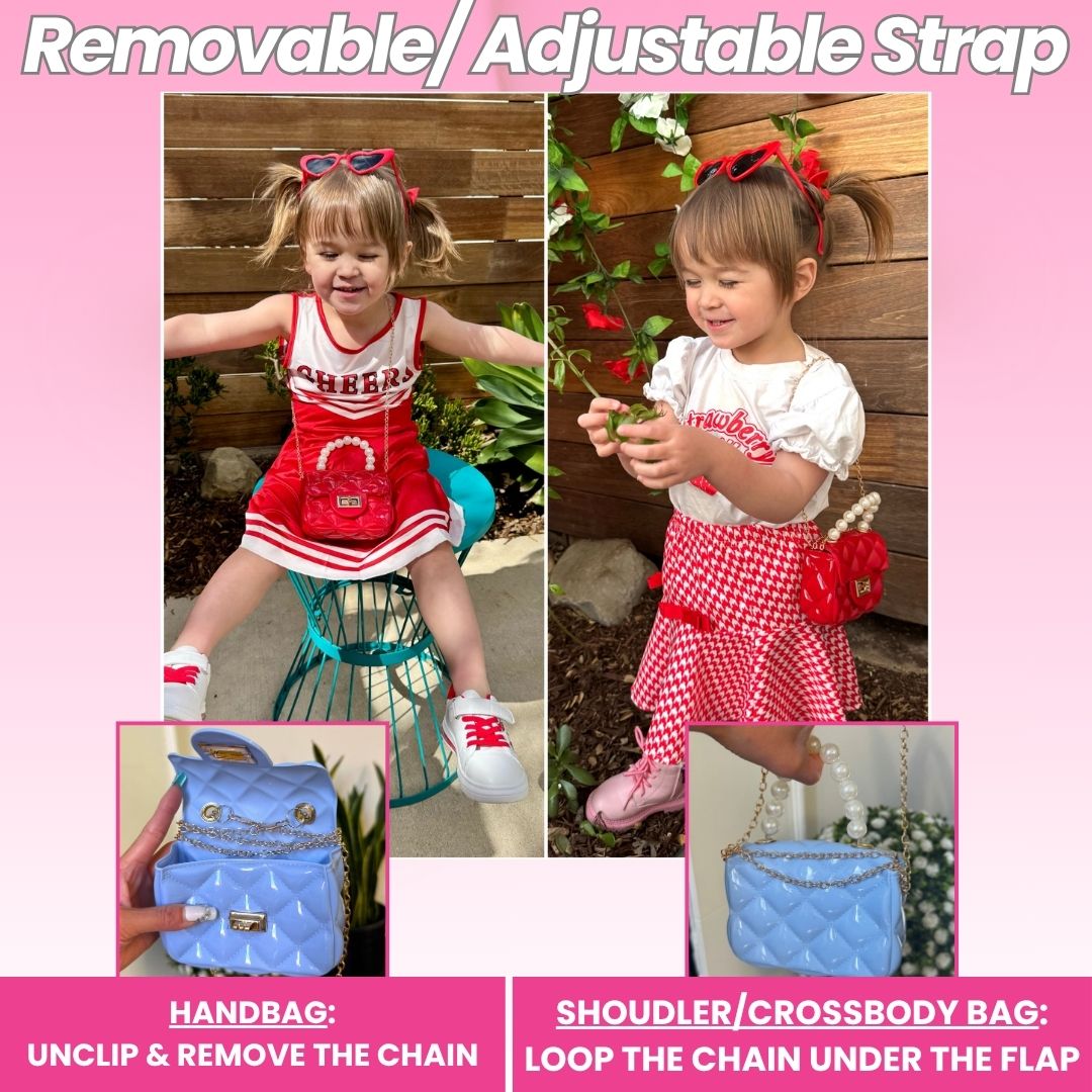 Toddler Purse For 1 2 3 Year Old with Sunglasses & Gift Box | Little Girl Purse Handbag Kids Shoulder Bag Baby Purse For Toddlers 1-3