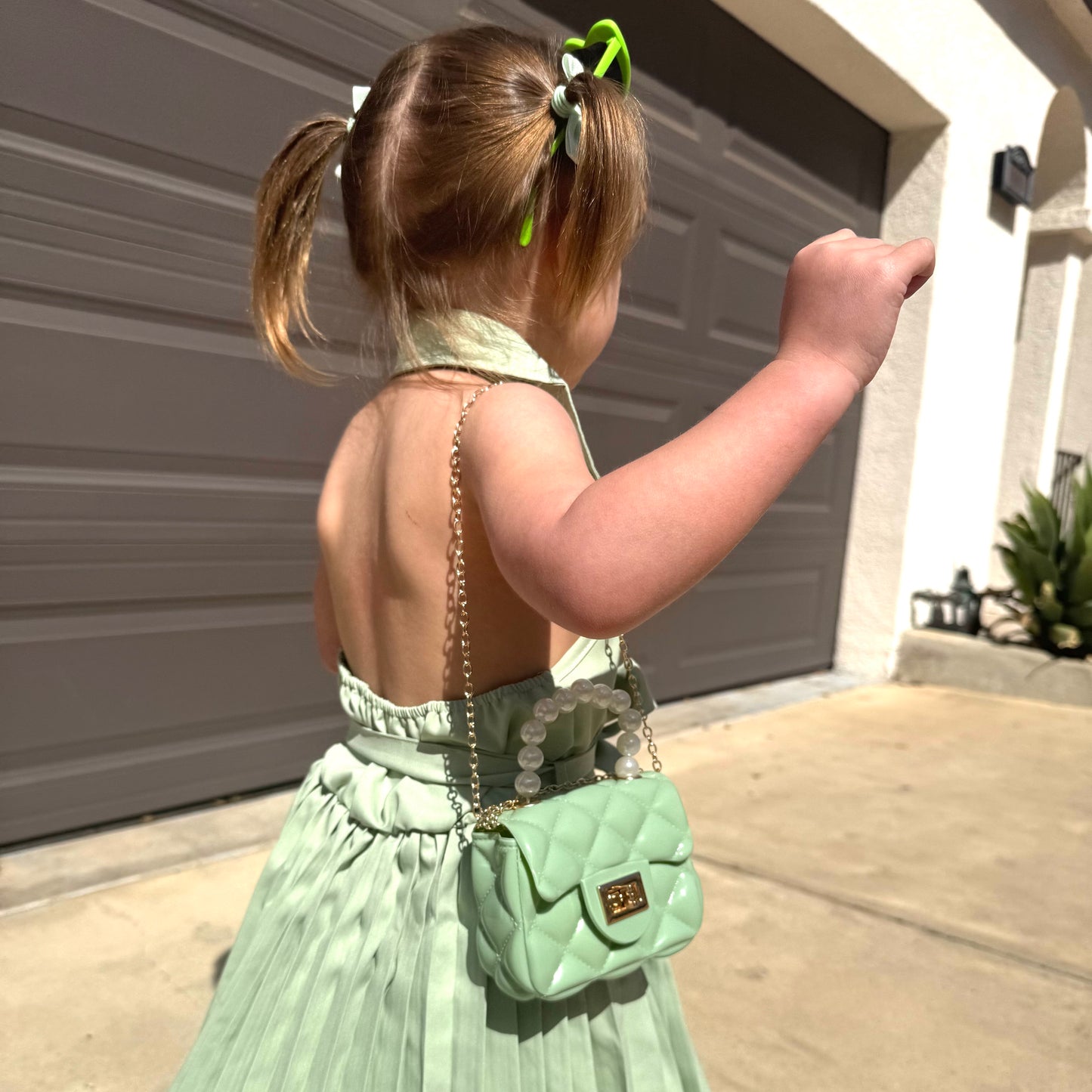 Toddler Purse For 1 2 3 Year Old with Sunglasses & Gift Box | Little Girl Purse Handbag Kids Shoulder Bag Baby Purse For Toddlers 1-3 