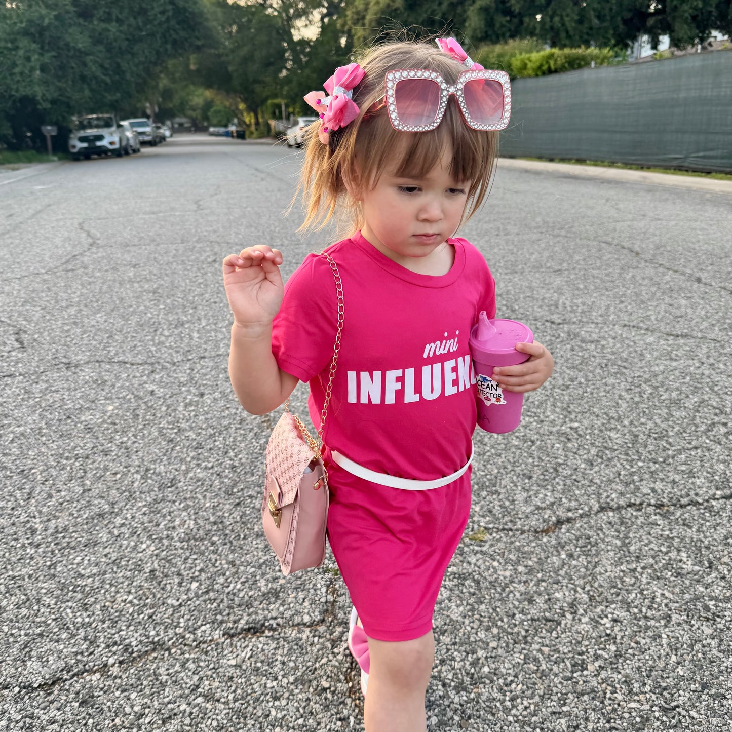 Little Girl Purse with Sunglasses & Gift Box | Toddler Purse for 3 4 5 6 7 8 Year Old