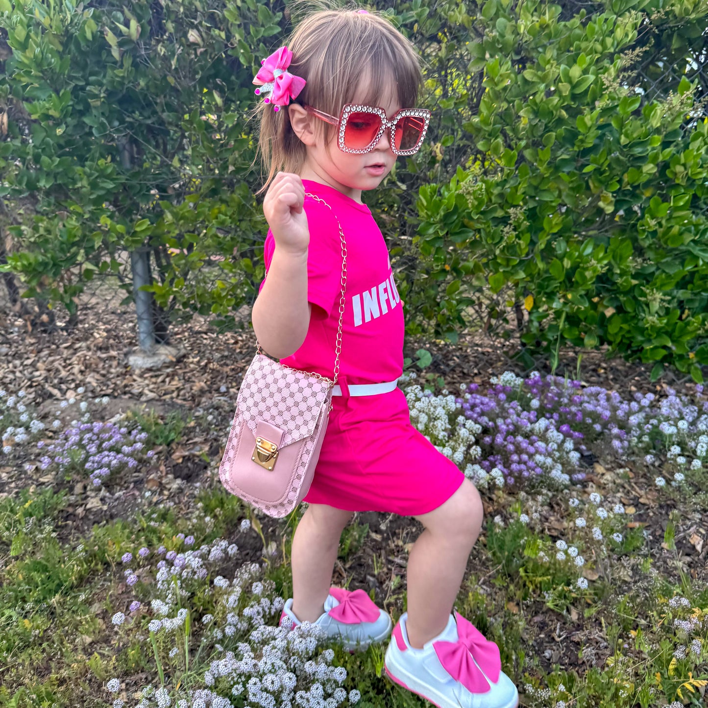 Little Girl Purse with Sunglasses & Gift Box | Toddler Purse for 3 4 5 6 7 8 Year Old