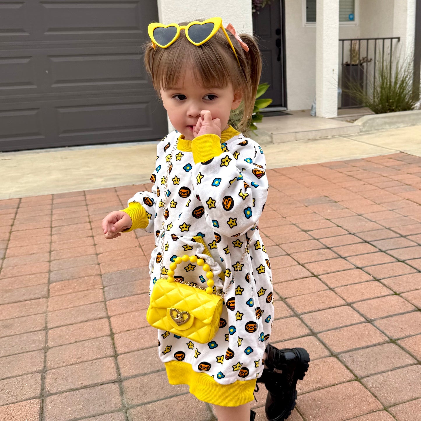 Toddler Purse & Sunglasses with Gift Box | Baby Purse Toddler Handbag Toddler Shoulder Bag Little Girl Purse Mini Purse For Kids For 1 2 3 Year Old