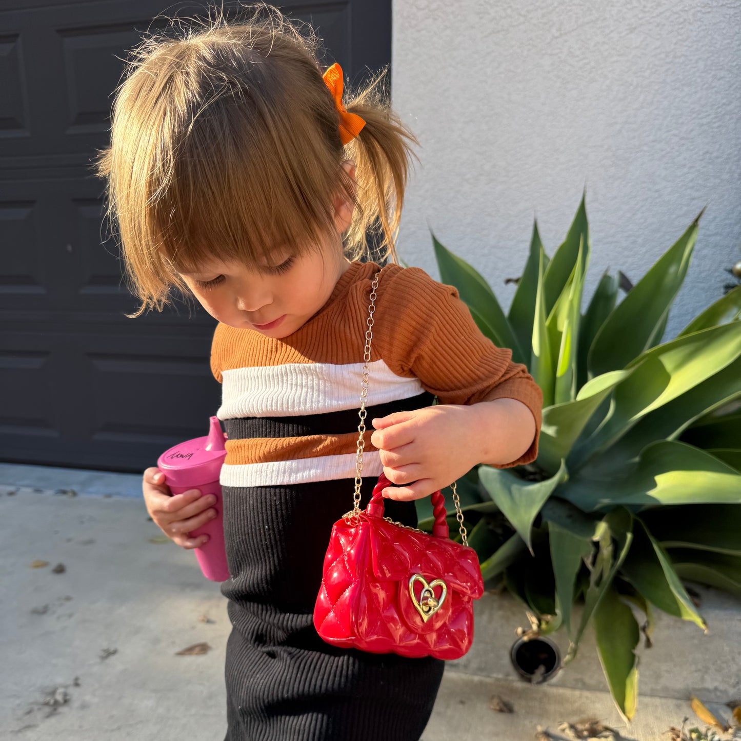 Toddler Purse & Sunglasses with Gift Box | Baby Purse Toddler Handbag Toddler Shoulder Bag Little Girl Purse Mini Purse For Kids For 1 2 3 Year Old