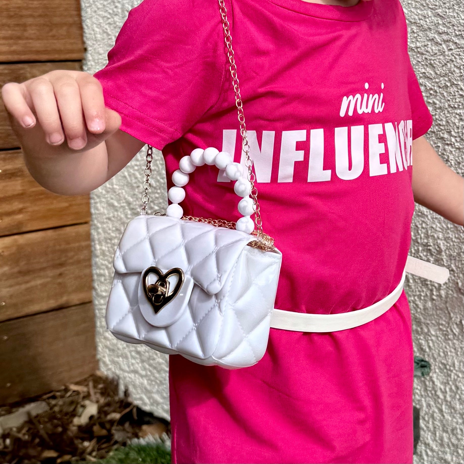 Heart purse Yellow