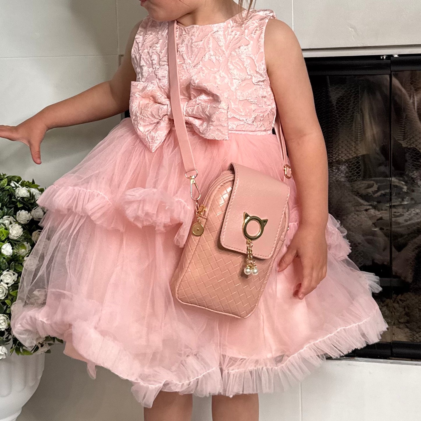 Cat Purse For Girls 4-6 with Cat Shaped Sunglasses & Gift Box | Little Girl Purse | Girls Crossbody Bag | Kids Purse For 3 4 5 6 7 8 Year Old