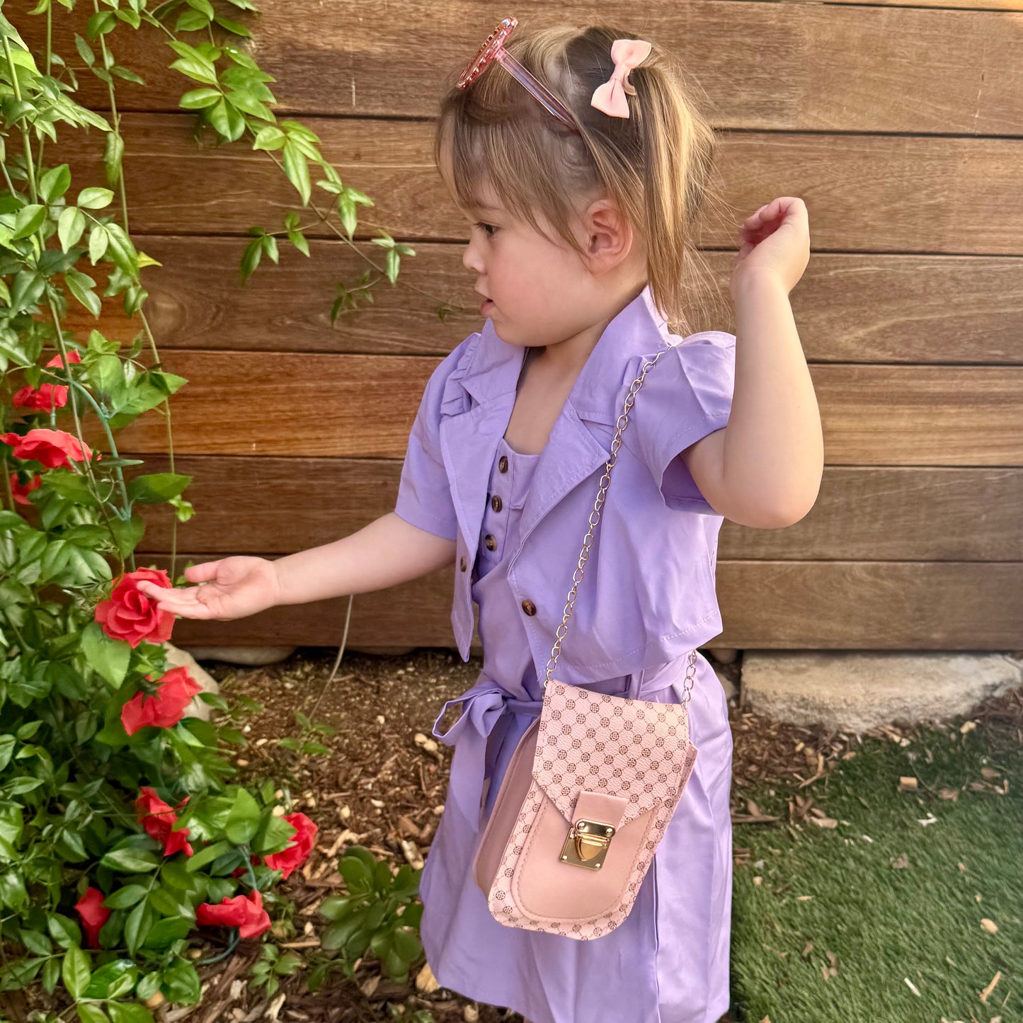 Little Girl Purse with Sunglasses & Gift Box | Toddler Purse for 3 4 5 6 7 8 Year Old
