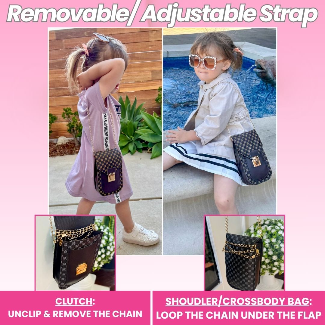 Little Girl Purse with Sunglasses & Gift Box | Toddler Purse for 3 4 5 6 7 8 Year Old