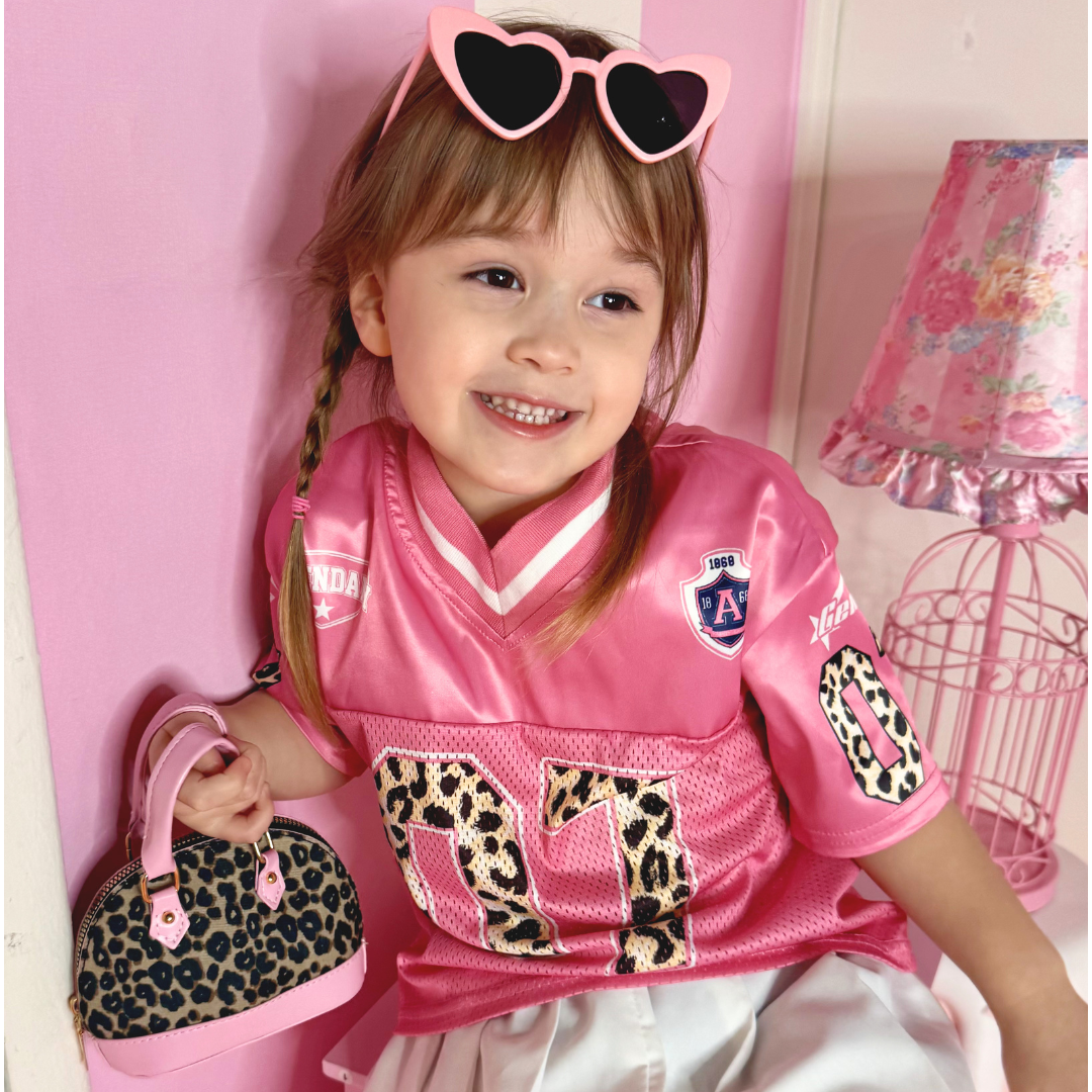 Leopard Print Toddler Purse & Sunglasses Gift Set | Mini Handbag & Baby Purse for Little Girls Ages 1-3