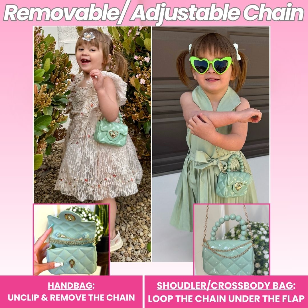 Sweetheart Toddler Purse & Sunglasses | Baby Purse for Little Girls Ages 1–3