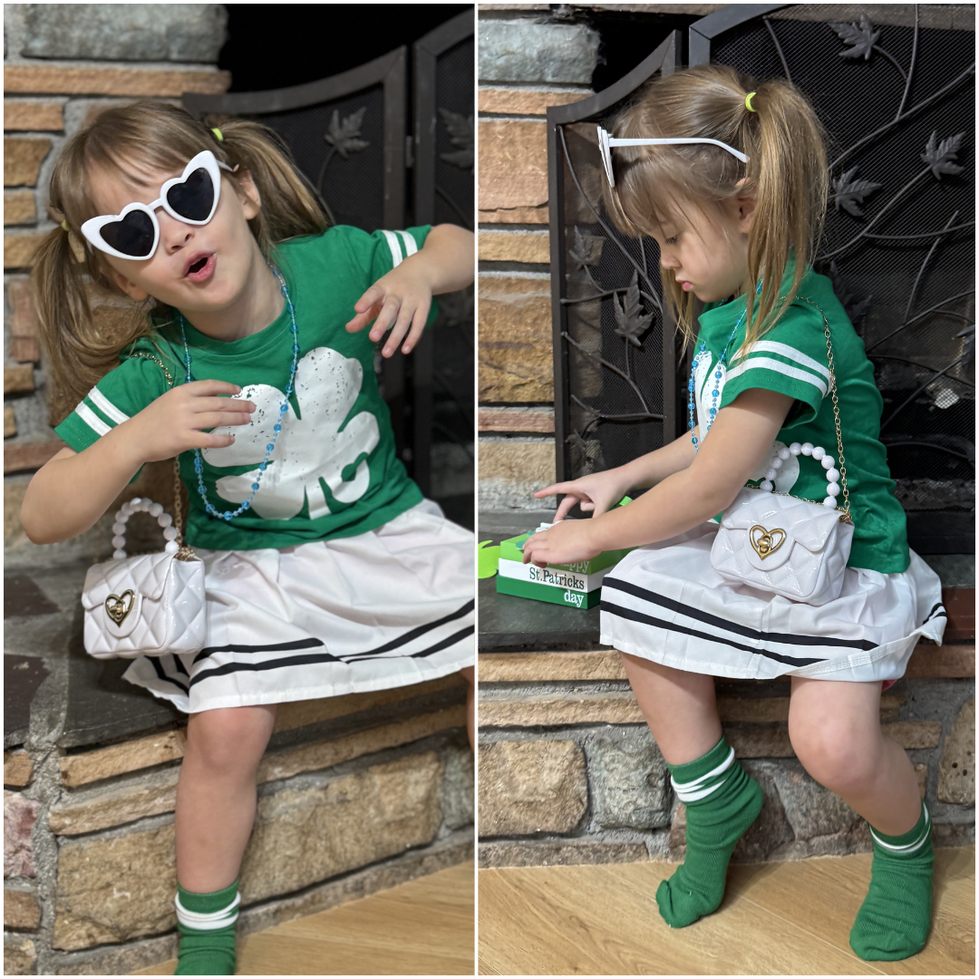 Sweetheart Toddler Purse for Ages 1–3 | Little Girl Purse with Sunglasses & Gift Box
