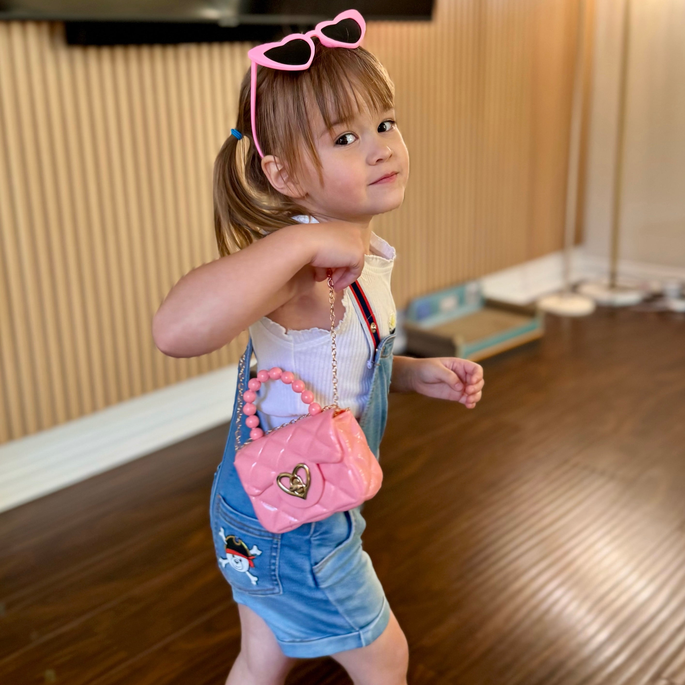 Sweetheart Toddler Purse & Sunglasses | Baby Purse for Little Girls Ages 1–3