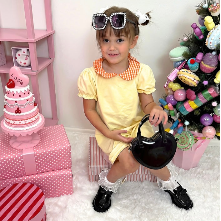 Heart Shaped Little Girl Purse & Sunglasses Gift Box | Mini Purse for Girls Ages 3–6 | Kids Purse Children Dress Up Purse