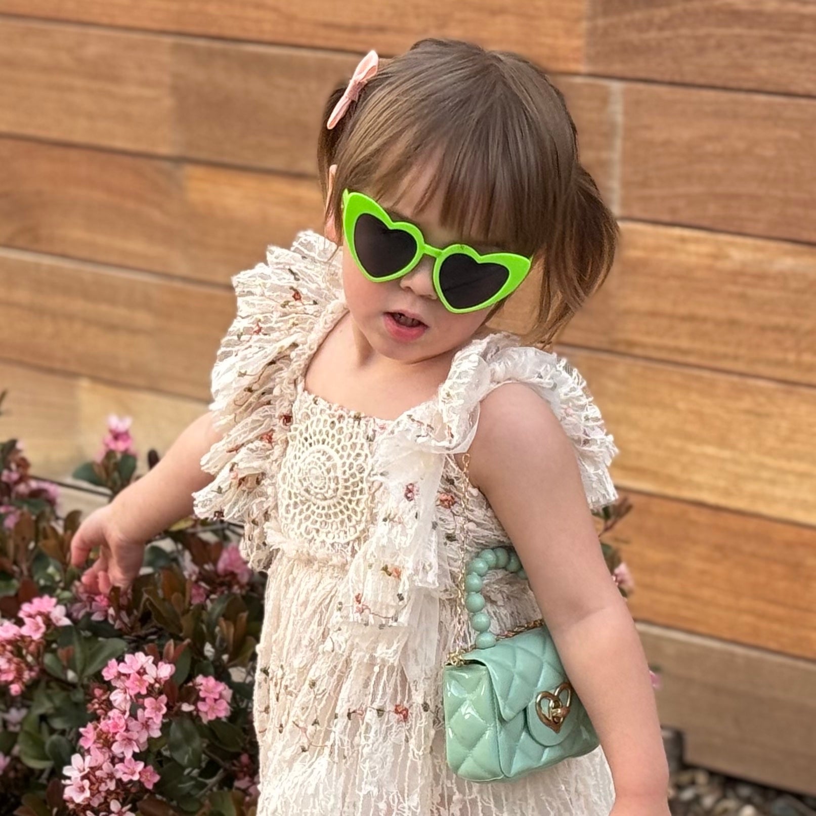 Sweetheart Little Girl Purse for Ages 1–3 | Toddler Purse with Sunglasses & Gift Box