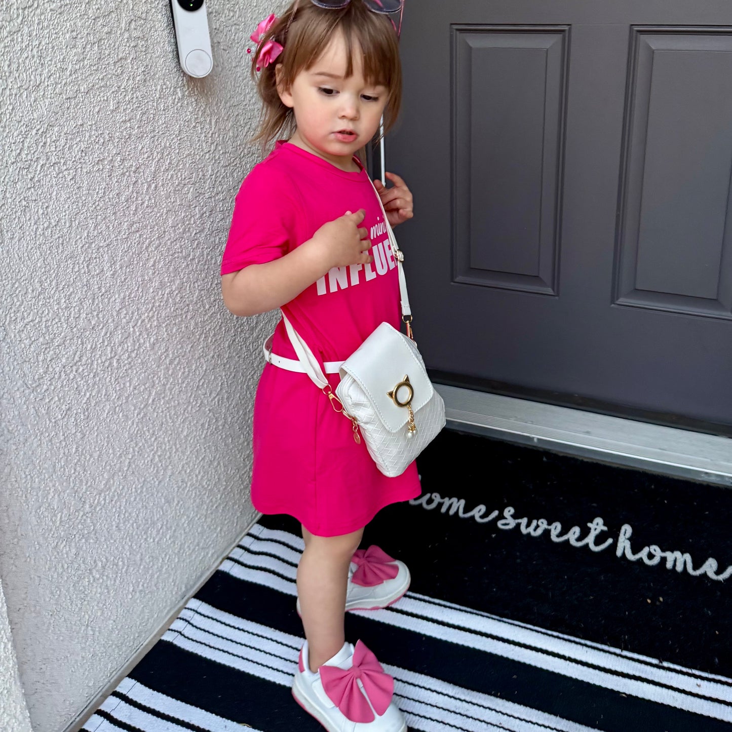 Cat Purse For Girls 4-6 with Cat Shaped Sunglasses & Gift Box | Little Girl Purse | Girls Crossbody Bag | Kids Purse For 3 4 5 6 7 8 Year Old