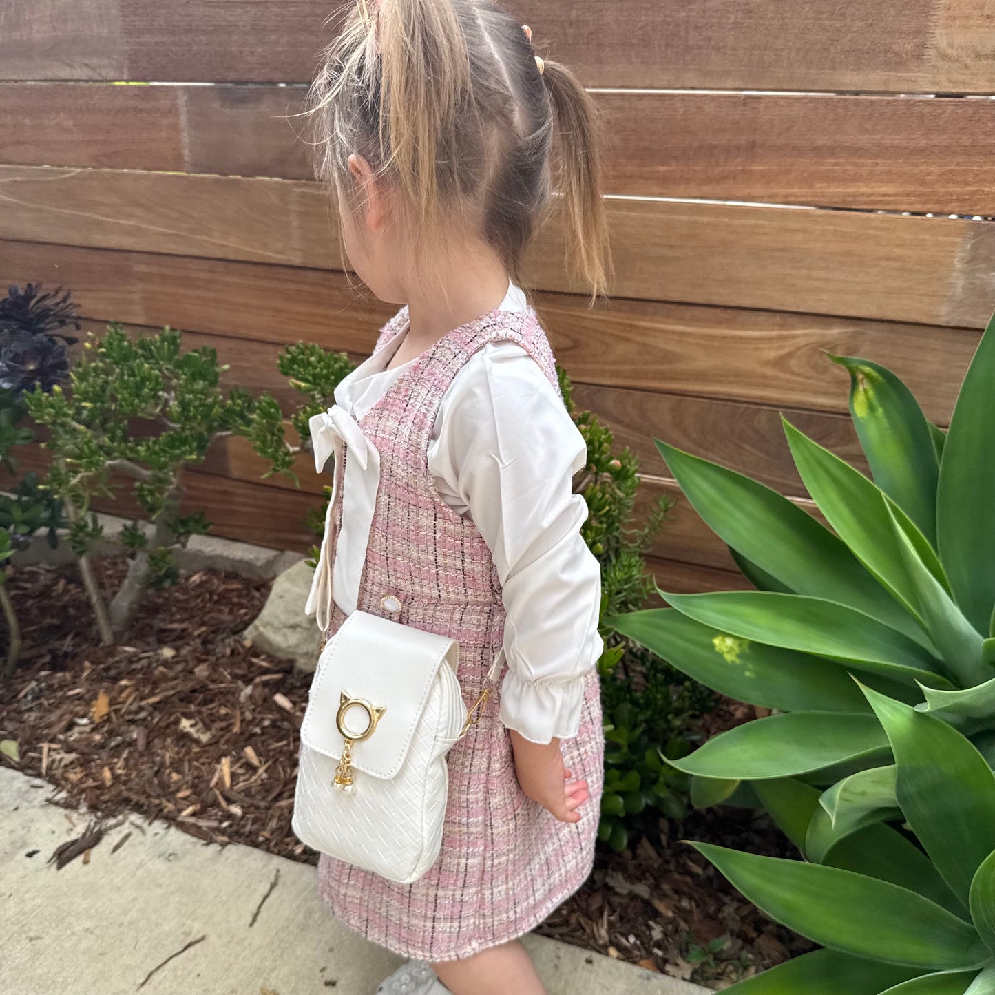 Cat Purse For Girls 4-6 with Cat Shaped Sunglasses & Gift Box | Little Girl Purse | Girls Crossbody Bag | Kids Purse For 3 4 5 6 7 8 Year Old