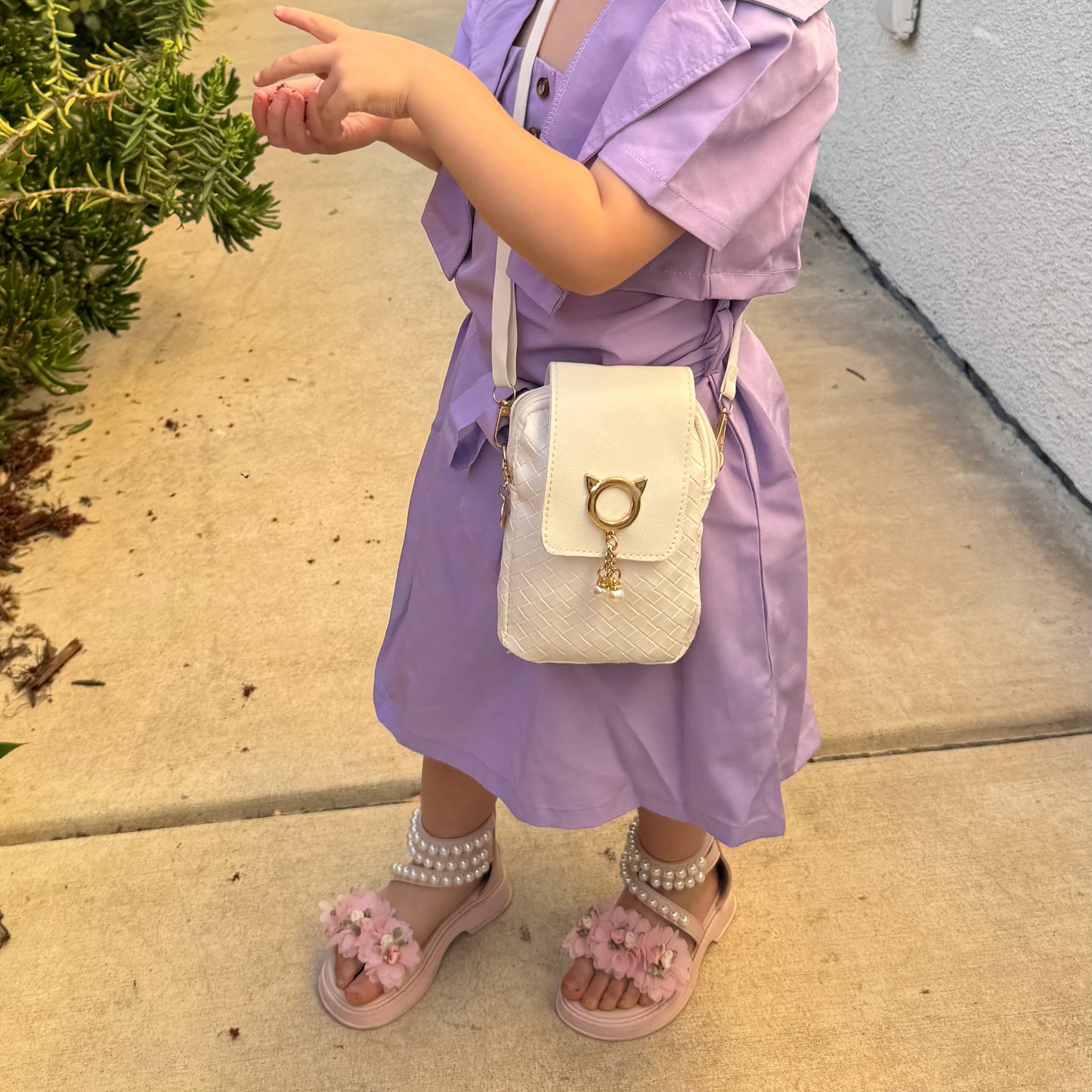 Cat Purse For Girls 2-4 with Cat Shaped Sunglasses & Gift Box | Little Girl Purse | Girls Crossbody Bag | Kids Purse For 3 4 5 6 7 8 Year Old