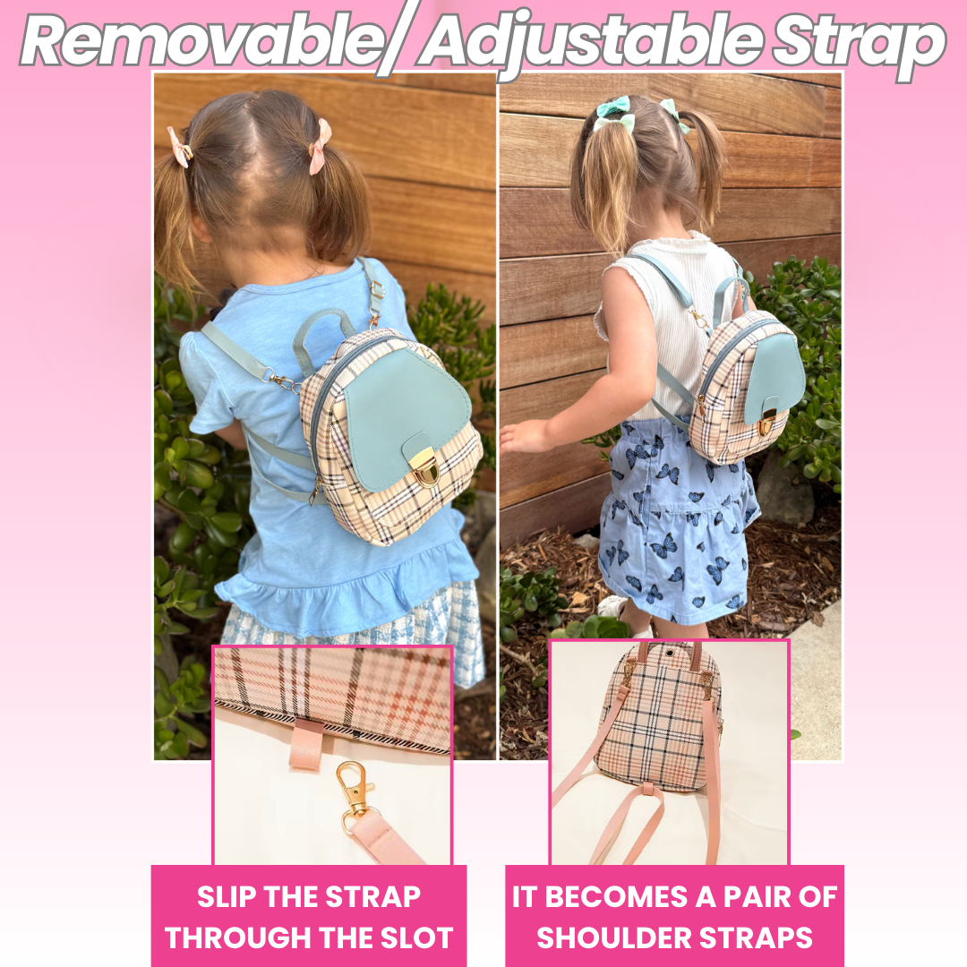 Toddler Girl Mini Backpack for Ages 1–3 with Gift Box
