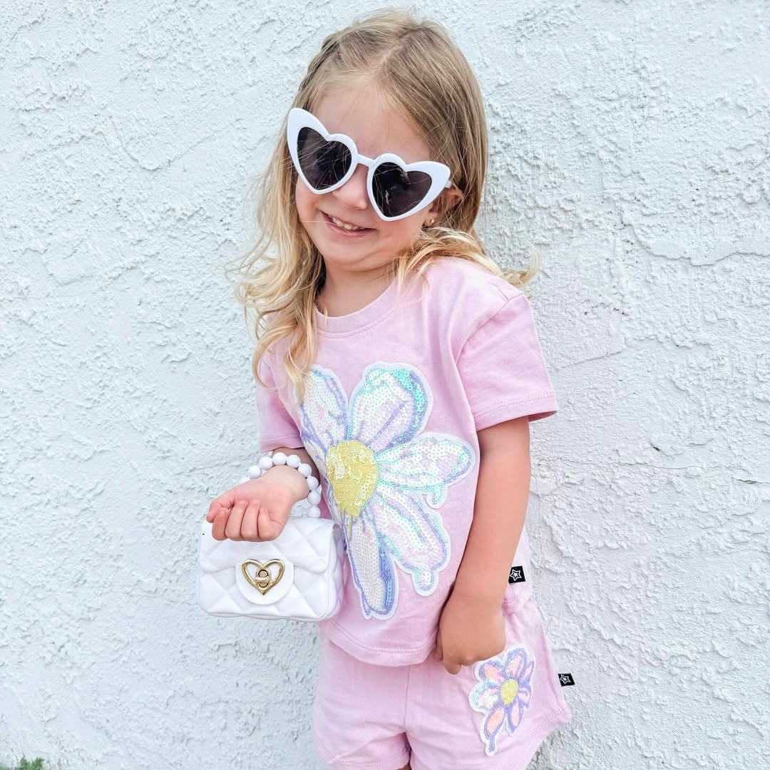 Sweetheart Toddler Purse & Sunglasses | Baby Purse for Little Girls Ages 1–3