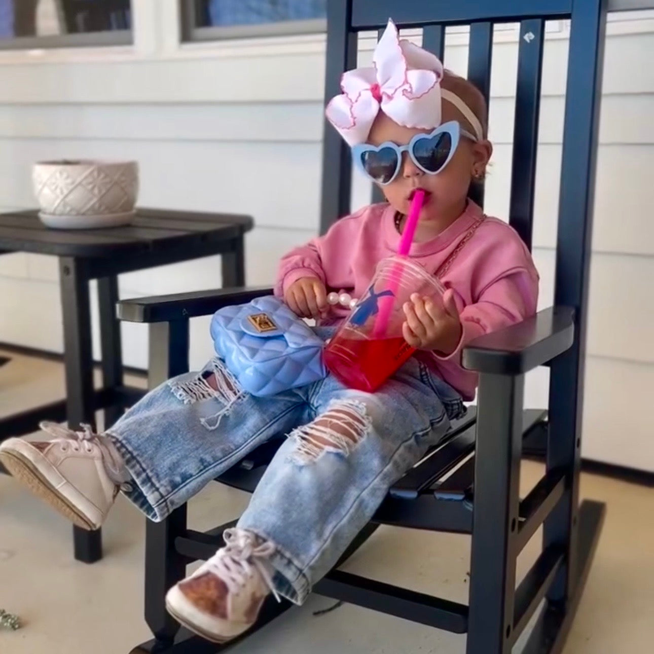 Toddler Purse For 1 2 3 Year Old with Sunglasses & Gift Box | Little Girl Purse Handbag Kids Shoulder Bag Baby Purse For Toddlers 1-3 