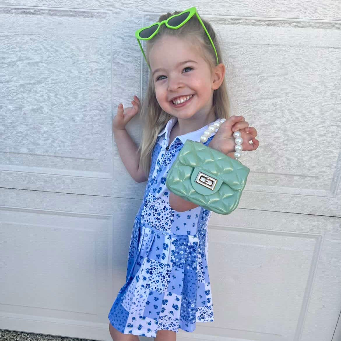 Toddler Purse for Ages 1–3 | Little Girl Purse with Sunglasses & Gift Box