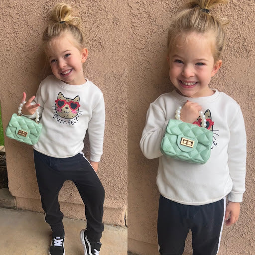 Toddler Purse for Ages 1–3 | Little Girl Purse with Sunglasses & Gift Box